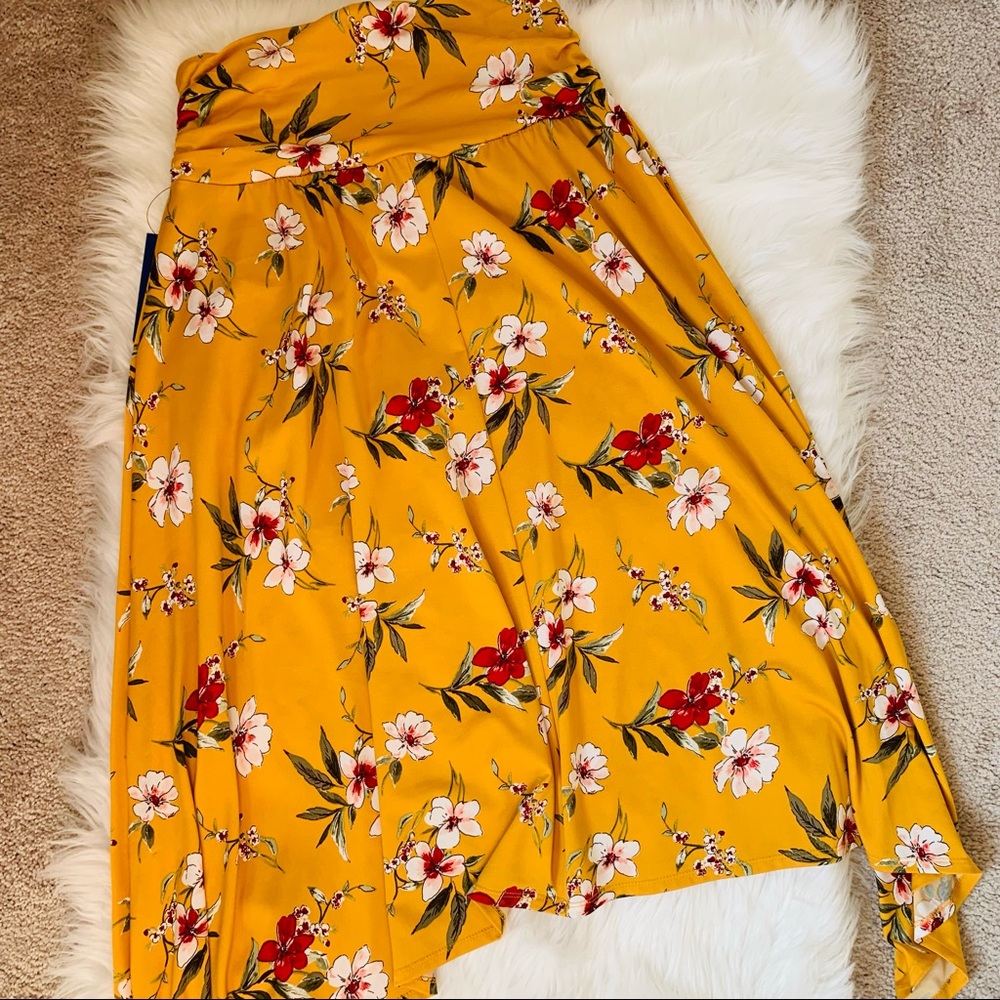 🔻SOLD🔺NWT Apt 9 High Low Floral Skirt - Picture 6 of 13